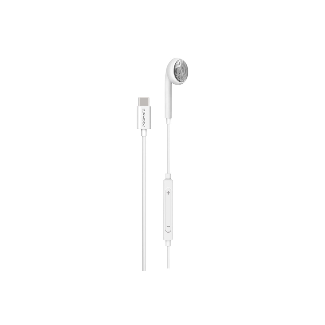 Promate in Ear USB-C Mono Earphone with Microphone in Qatar Promate in Ear USB-C Mono Earphone with Microphone in Qatar
